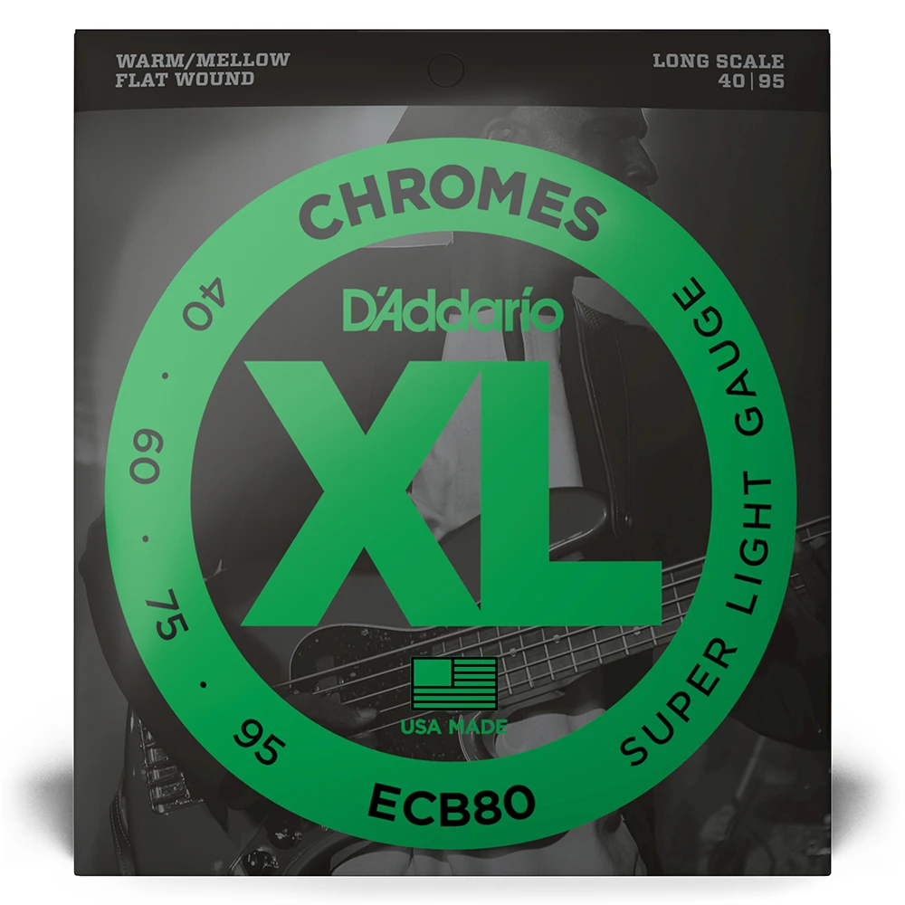 D´Addario ECB80 40-95 Chromes